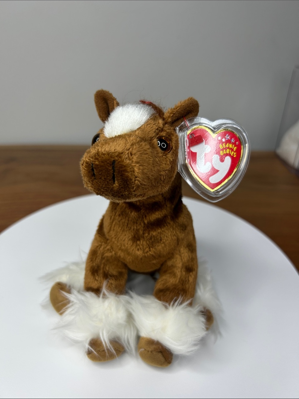 3/$25🌻 2001 TY Beanie Baby Hoofer Horse w/ Tags MWMT Vintage Plush